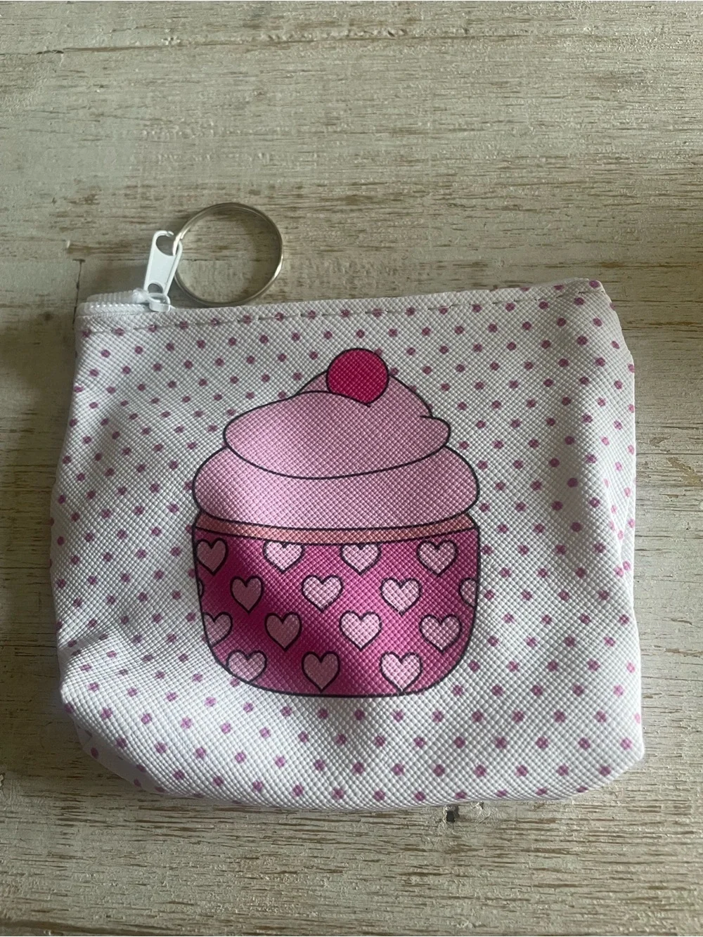 Cupcake Keychain Pouch - Pick One 🧁